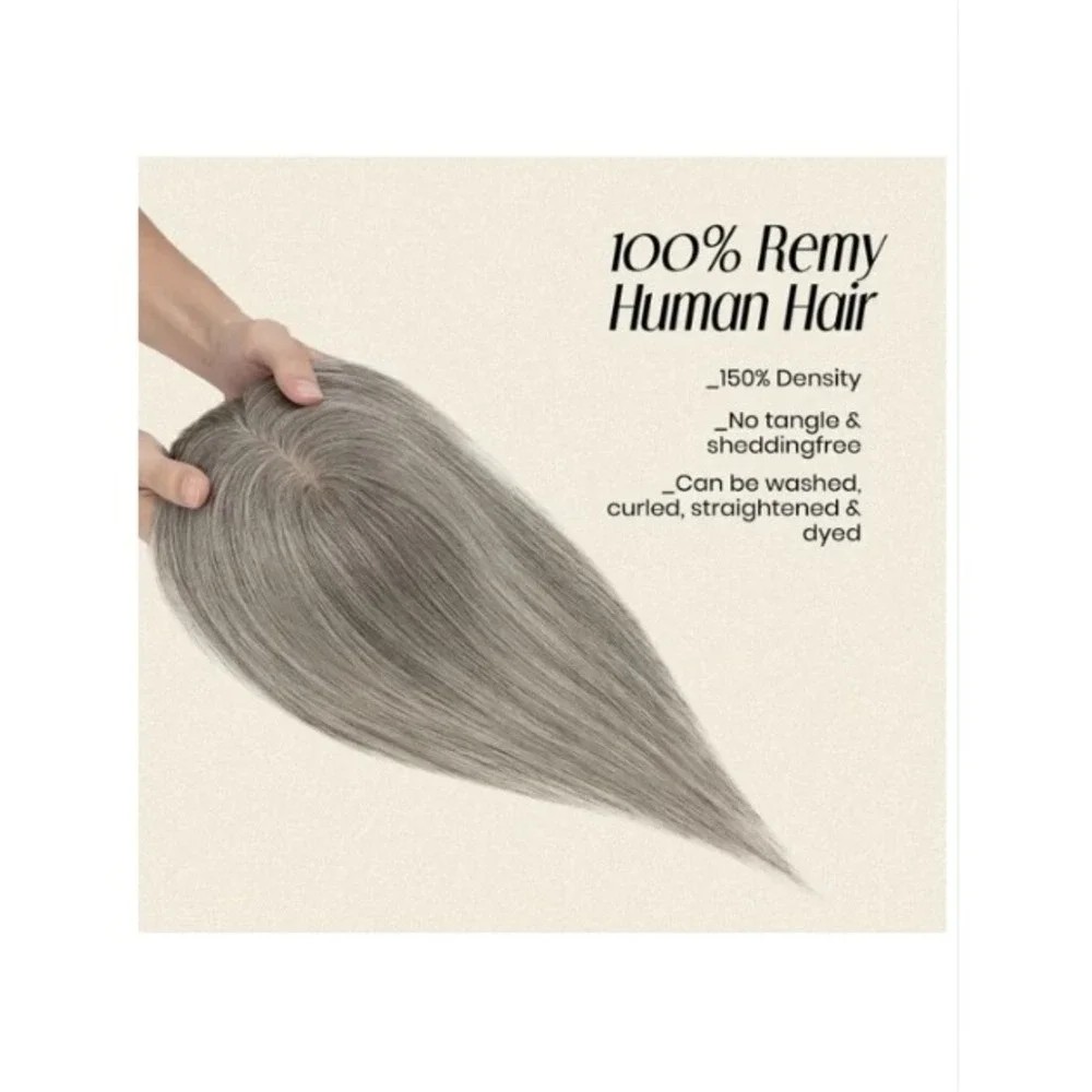 MY-LADY Human Hair Topper 14